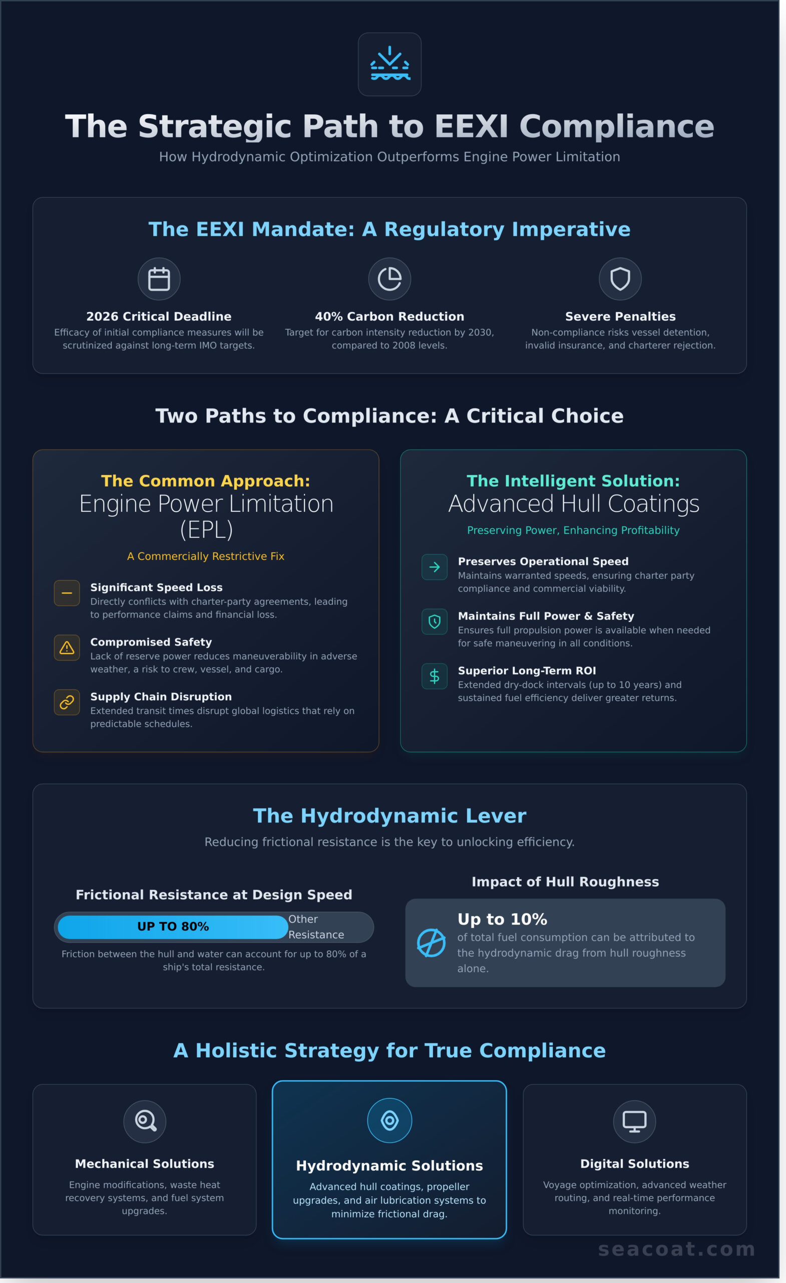 EEXI Compliance Solutions: Optimizing Vessel Efficiency Through Advanced Hydrodynamics