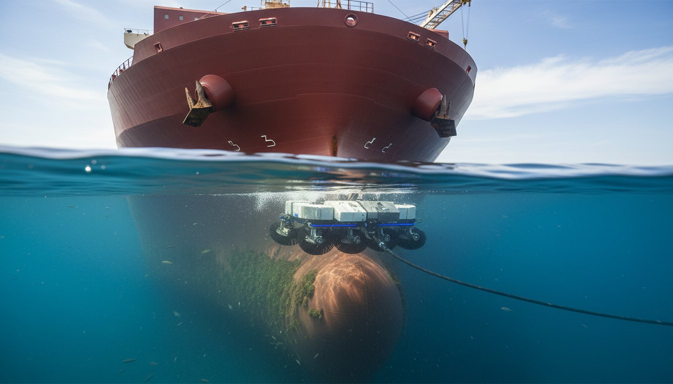 In-Water Hull Cleaning Best Practices: A Guide to Hydrodynamic Maintenance