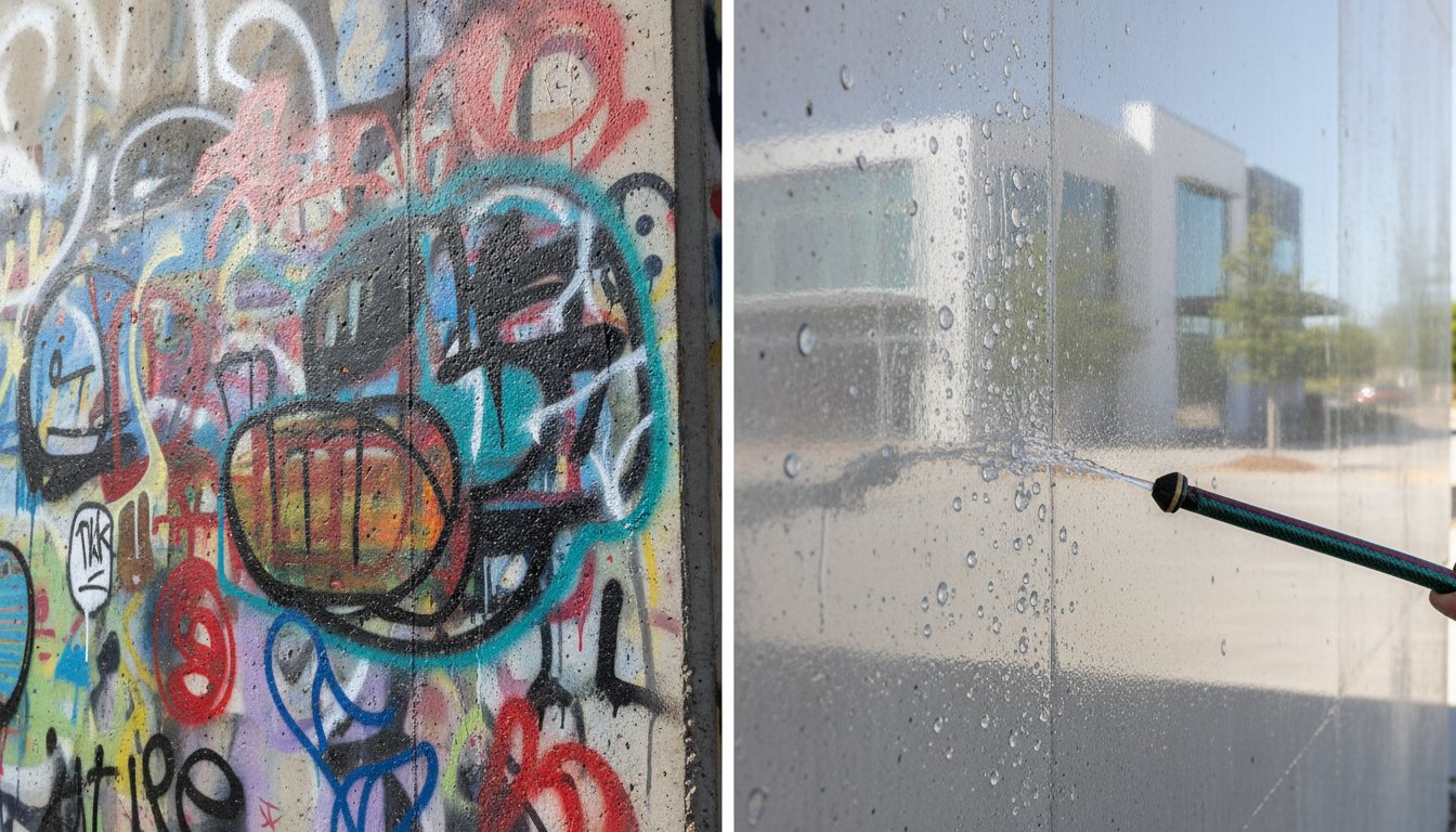 The Science of Anti-Graffiti Coating: Permanent Protection for High-Value Assets