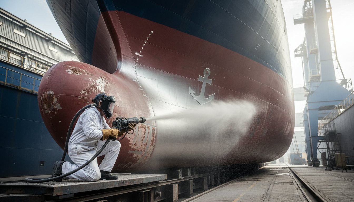 Best Practices for Sandblasting a Steel Hull: A Technical Guide for 2026