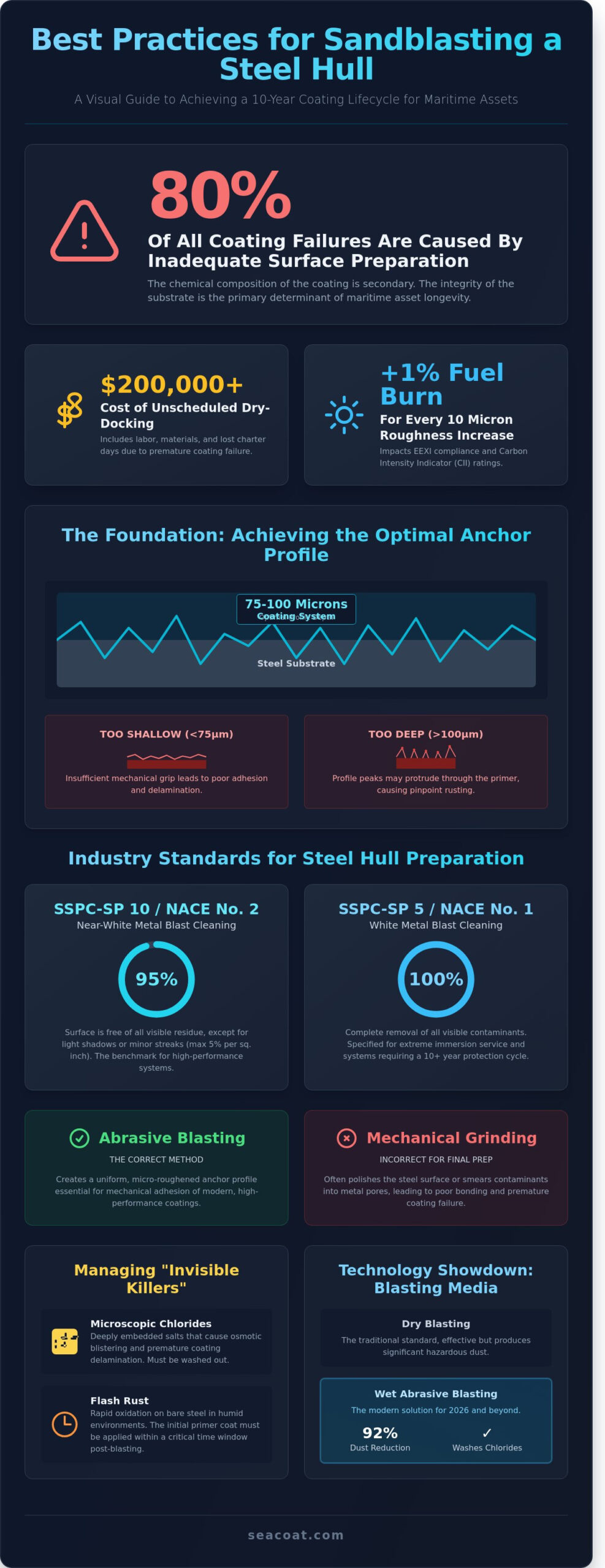 Best Practices for Sandblasting a Steel Hull: A Technical Guide for 2026