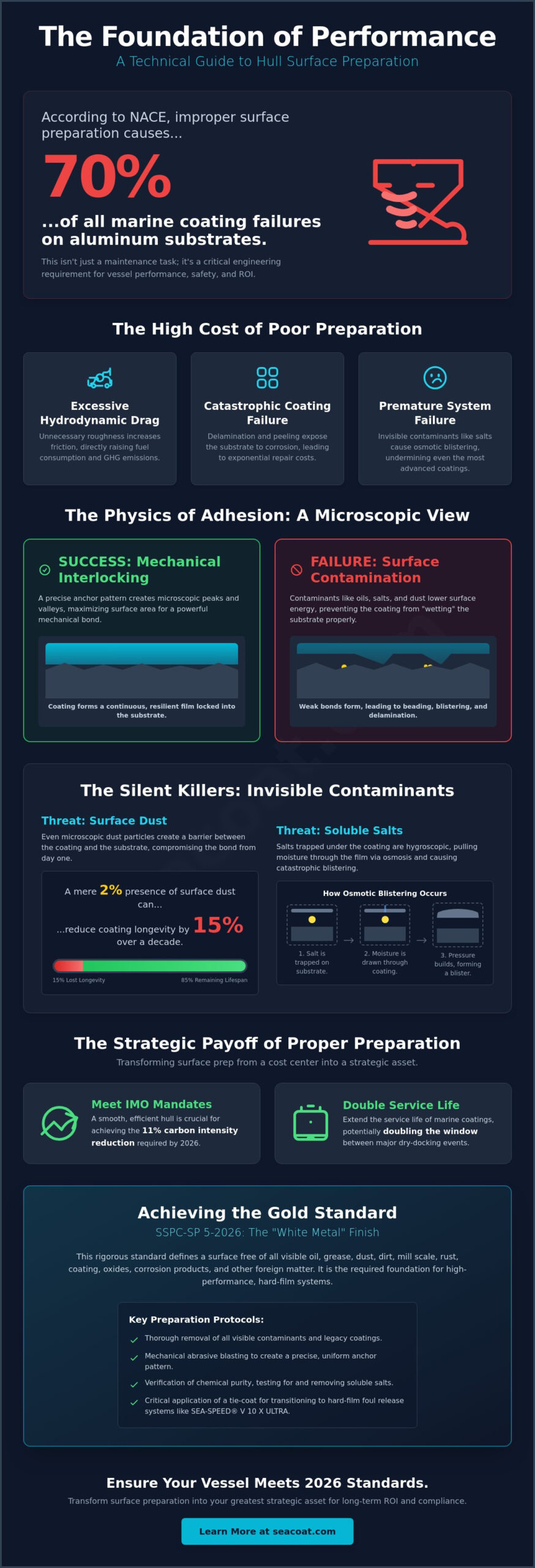 Best Practices for Hull Surface Preparation: The Foundation of Vessel Performance Best Practices for Hull Surface Preparation: The Foundation of Vessel Performance